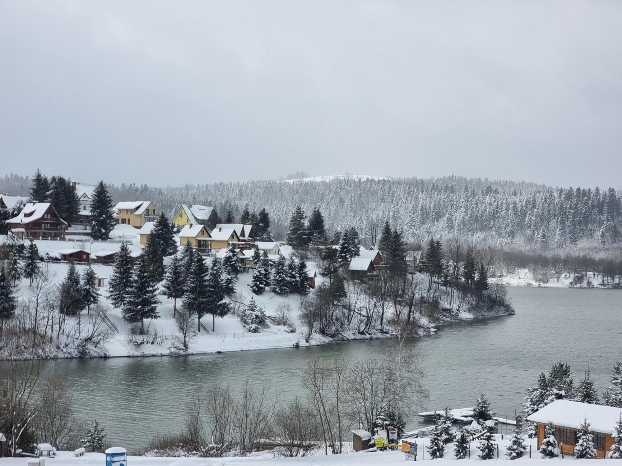 Dom Na Wzgorzu Slonce Na Wylacznosc Jacuzzi Elektryczne Sauna Rowery Zawoz Bagian luar foto
